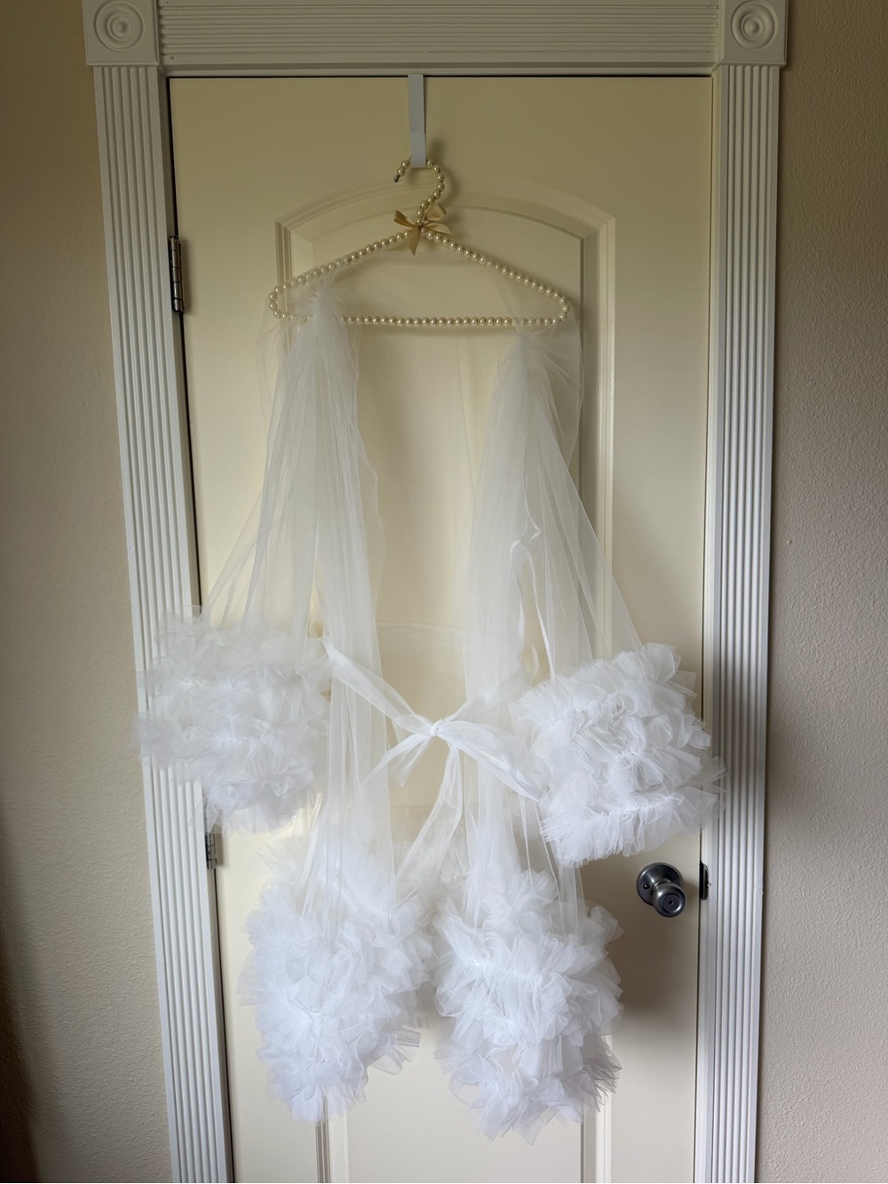 Ruffled Bridal Robe - Picture 2 of 3
